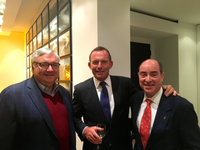 Barry Jackson, Hon Tony Abbott, Matthew Freedman
