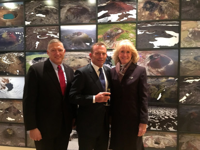 Gary North, Hon Tony Abbott, Susan Maraghy