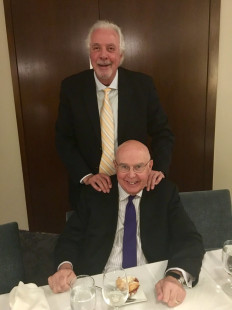 Marty Russo (L) and Bob Walker, AAC Board Member